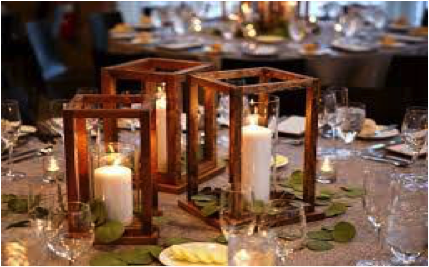 Doylestown Inn Wedding Centerpiece